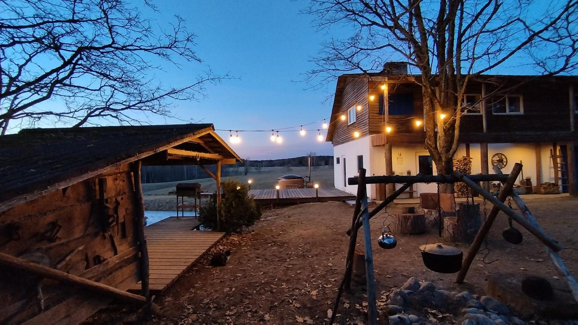 Guesthouse, Sauna & Jacuzzi In Gauja Valley - Kakukalns Straupe Exterior foto