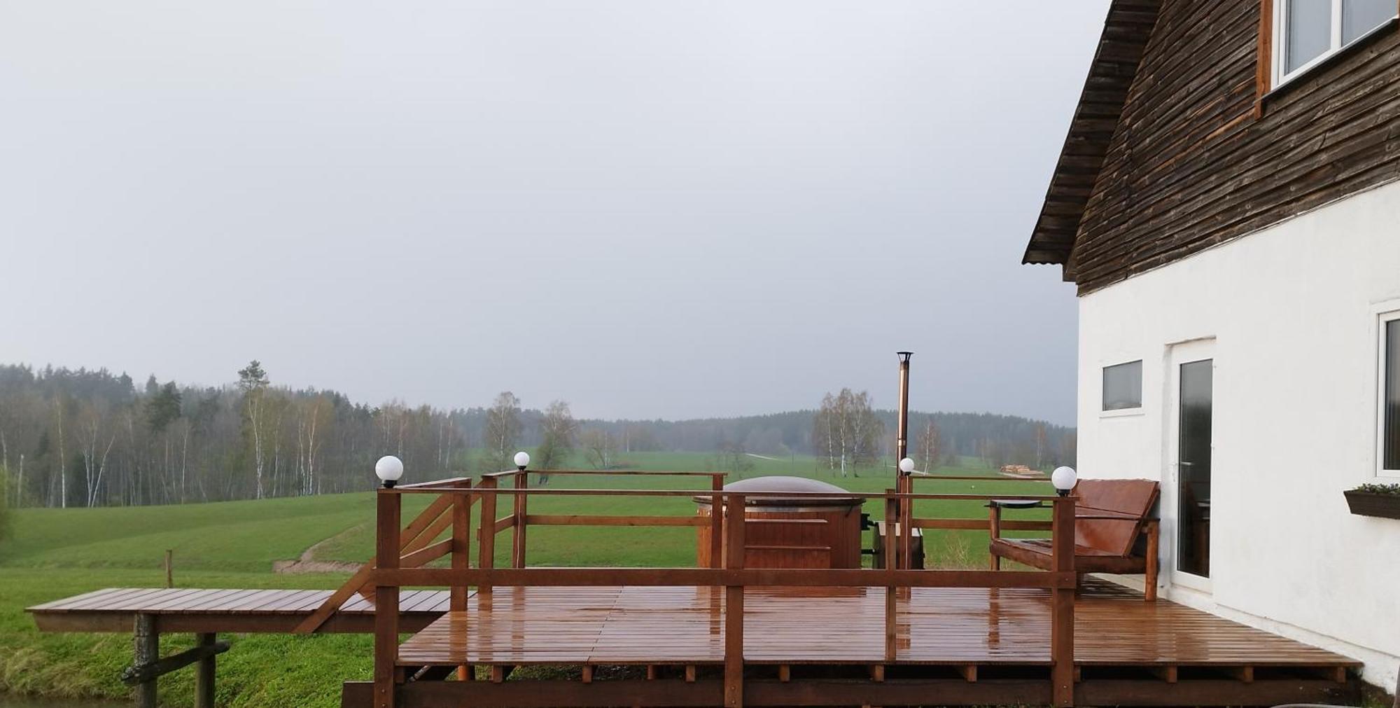 Guesthouse, Sauna & Jacuzzi In Gauja Valley - Kakukalns Straupe Exterior foto
