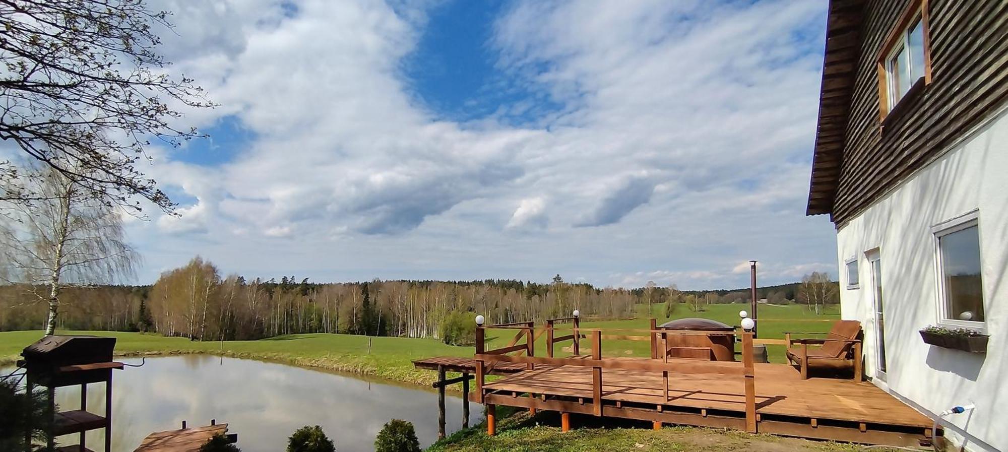 Guesthouse, Sauna & Jacuzzi In Gauja Valley - Kakukalns Straupe Exterior foto
