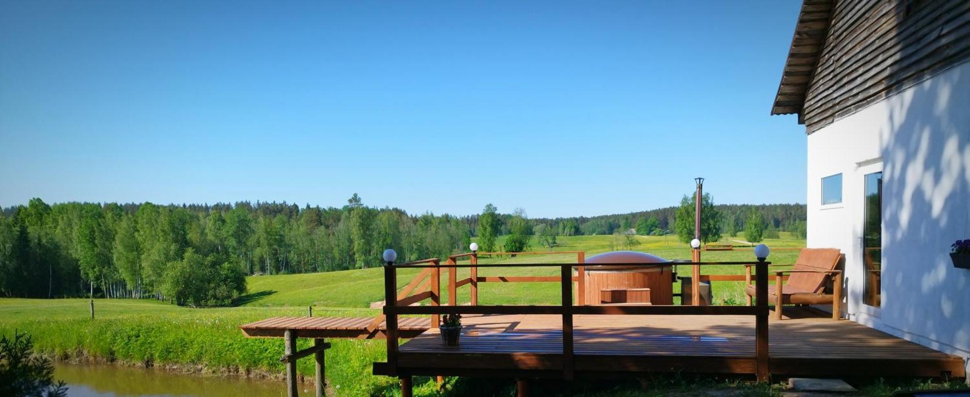 Guesthouse, Sauna & Jacuzzi In Gauja Valley - Kakukalns Straupe Exterior foto