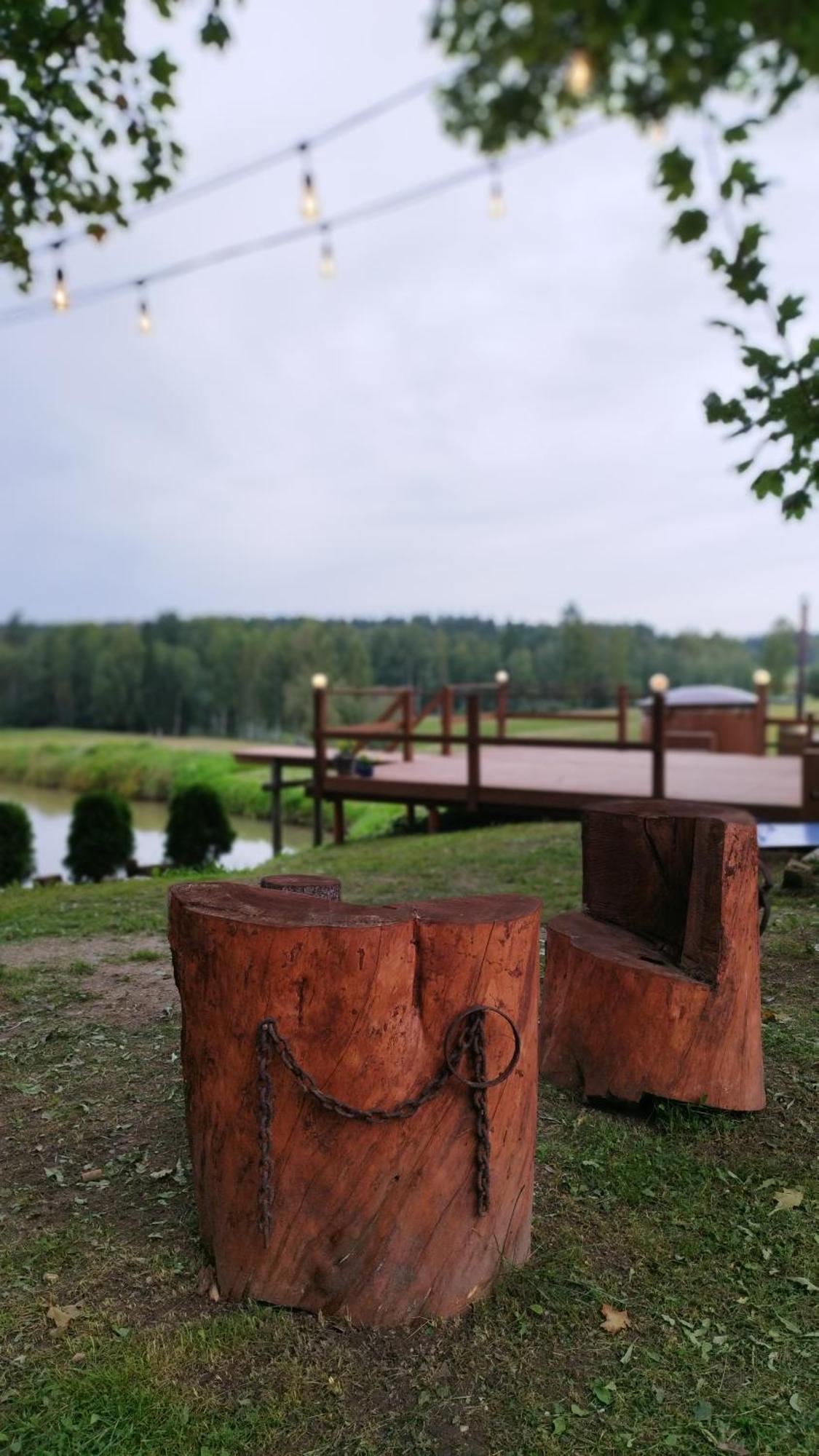 Guesthouse, Sauna & Jacuzzi In Gauja Valley - Kakukalns Straupe Exterior foto