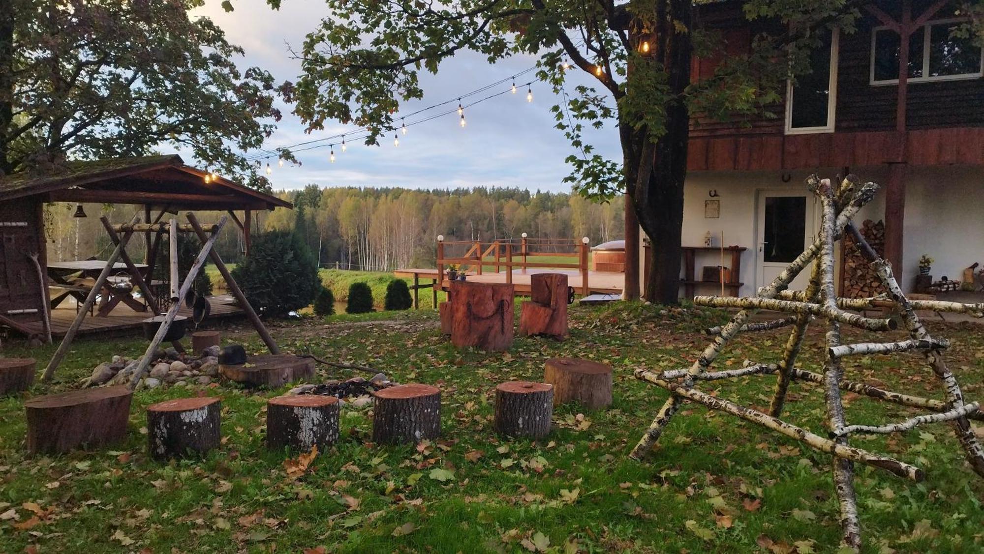 Guesthouse, Sauna & Jacuzzi In Gauja Valley - Kakukalns Straupe Exterior foto