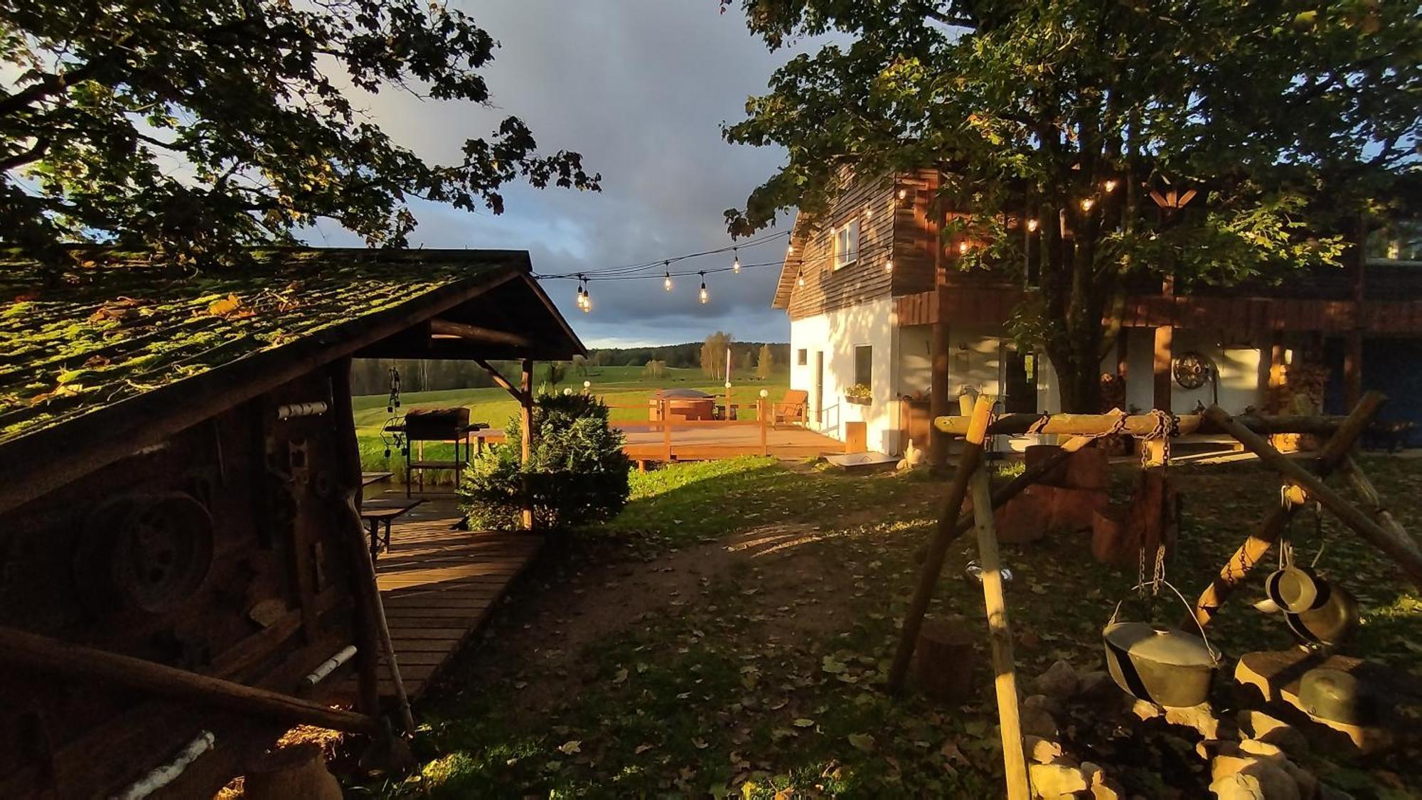 Guesthouse, Sauna & Jacuzzi In Gauja Valley - Kakukalns Straupe Exterior foto