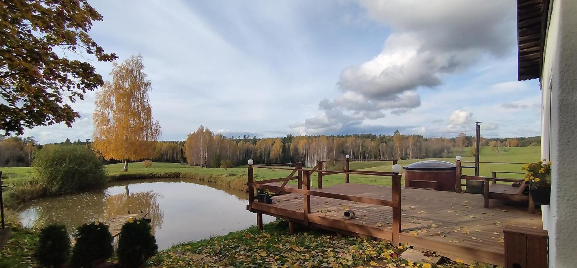 Guesthouse, Sauna & Jacuzzi In Gauja Valley - Kakukalns Straupe Exterior foto